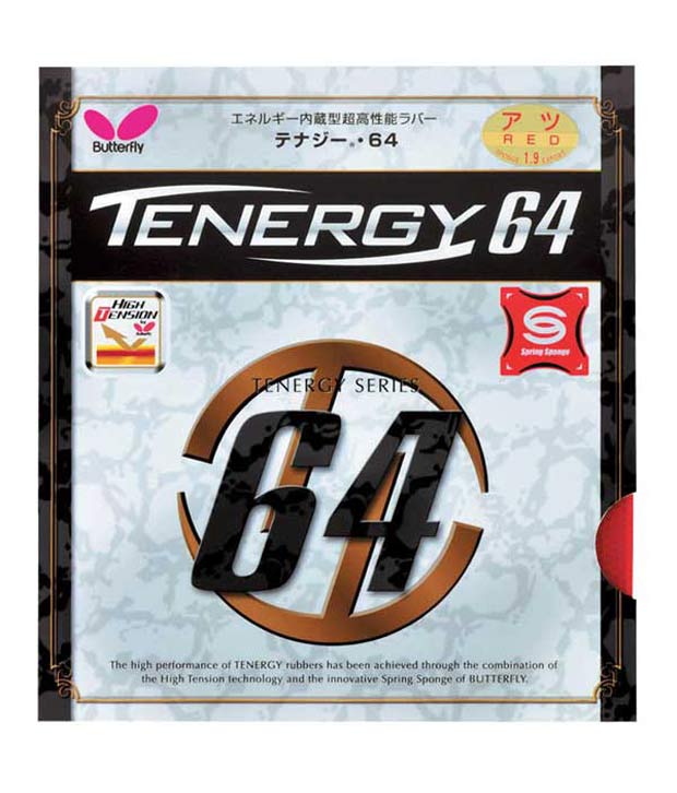 Butterfly Tenergy 64Table Tennis Rubber black