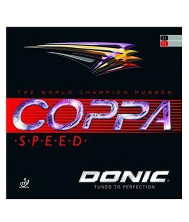 Donic Coppa SpeedTable Tennis Rubber Red