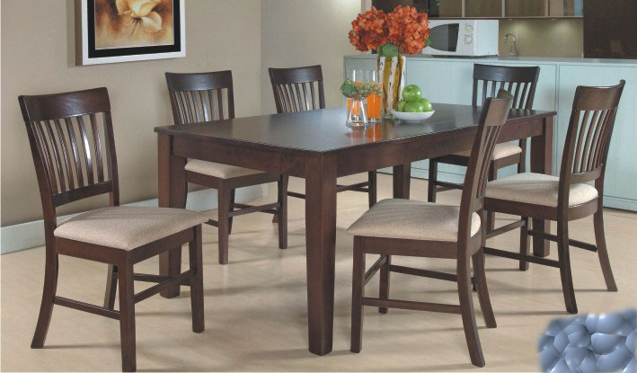 SIX CHAIRS DINING TABLE SETS