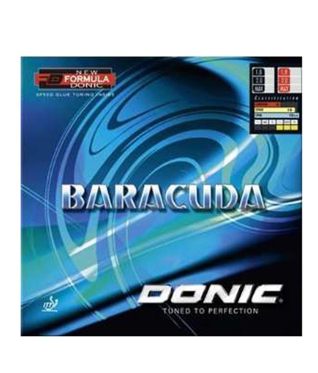 Donic BarracudaTable Tennis Rubber Black